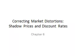 Correcting Market Distortions: Shadow