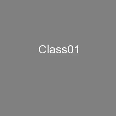 Class01
