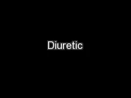 Diuretic