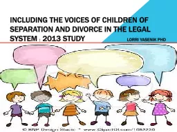 Including the Voices of Children of Separation and Divorce