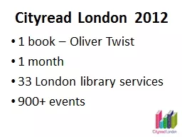 Cityread London 2012