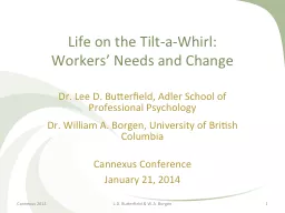 Life on the Tilt-a-Whirl:
