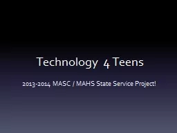Technology 4 Teens