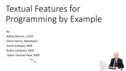 A Machine Learning Framework for Programming