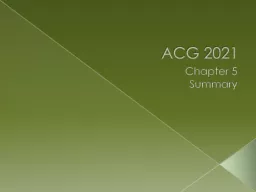 ACG 2021