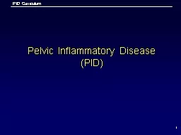 1 Pelvic Inflammatory Disease (PID)