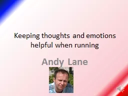 Keeping thoughts and emotions helpful when running