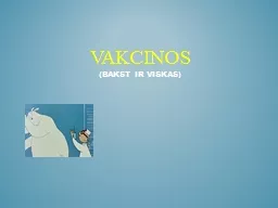 Vakcinos