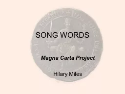 SONG WORDS