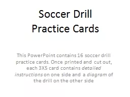 Soccer Drill