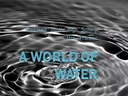 A World of Water