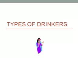 Types of Drinkers