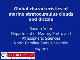 Global characteristics of marine