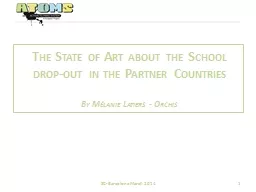 The State of Art about the School drop-out in the