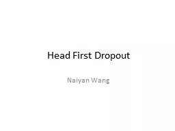 Head First Dropout