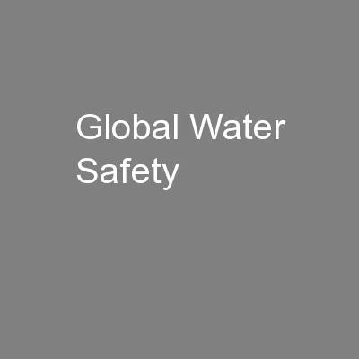 Global Water Safety