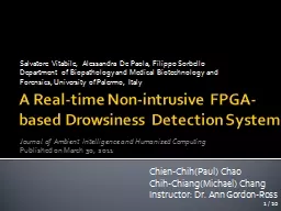 A Real-time Non-intrusive FPGA-based Drowsiness Detection S