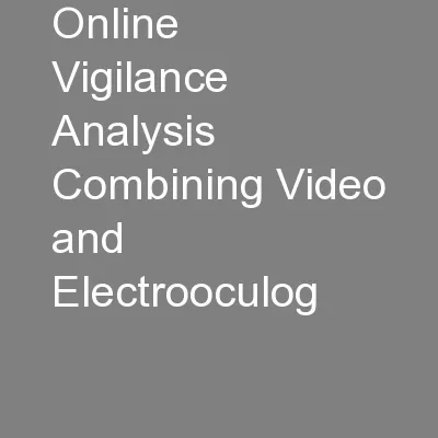 Online Vigilance Analysis Combining Video and Electrooculog