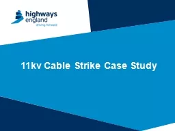 11kv Cable Strike Case Study