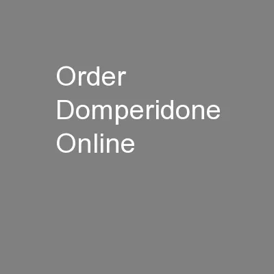 Order Domperidone Online
