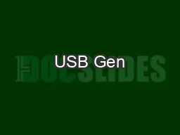 USB Gen