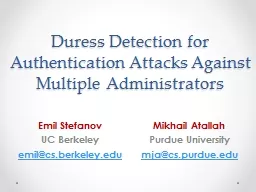 Duress Detection for Authentication Attacks Against