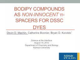 BODIPY Compounds as