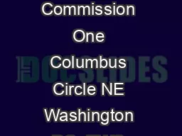  US Sentencing Commission One Columbus Circle NE Washington DC  EWS ELEASE July 