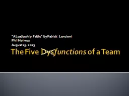 The Five Dys