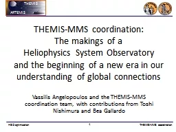 THEMIS-MMS coordination: