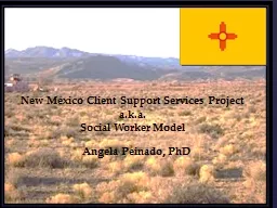 New Mexico Client Support Services Project a.k.a.