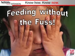 Feeding without