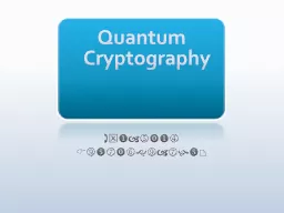 Quantum Cryptography