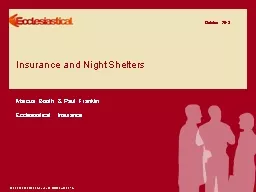 Insurance and Night Shelters