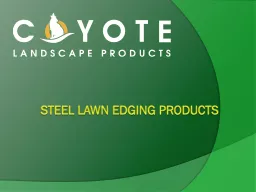 STEEL LAWN Edging Products