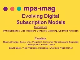 Evolving Digital Subscription Models
