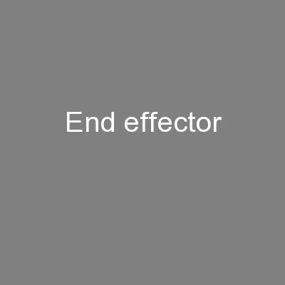 End effector