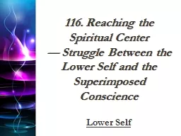 116. Reaching the Spiritual Center