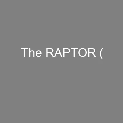 The RAPTOR (