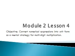 Module 2 Lesson 4