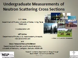 Undergraduate Measurements of