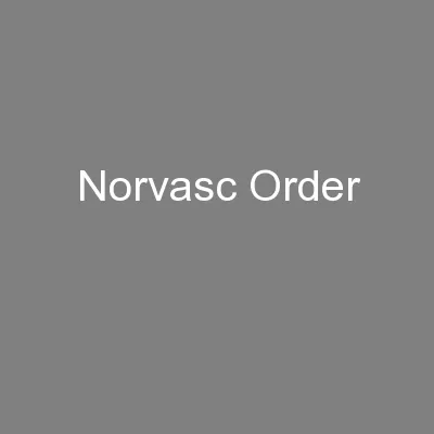 Norvasc Order