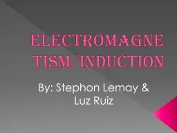 Electromagnetism/Induction