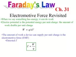 Faraday's Law