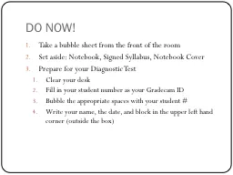 PPT-DO NOW! thumbnail