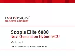 Scopia Elite 6000