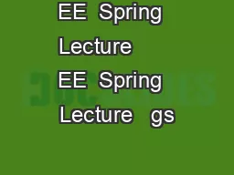 EE  Spring  Lecture       EE  Spring  Lecture   gs