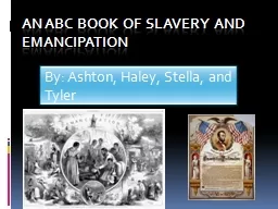 An ABC Book of Slavery and