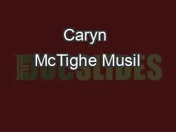 Caryn McTighe Musil