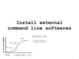 Install external command line